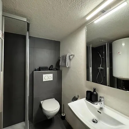 Appartement Au Rez-De-Chaussee En Vieille Ville De Pruntrut Exterior foto